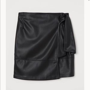 SOLD** NWT Leather Skirt